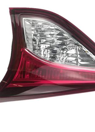Фонарь задний mazda cx-5 2012-2016, левый, с лампами (w5w/w16w), внутренний, depo, 216-1317l-aq
