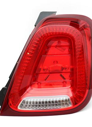 Фонарь задний fiat 500 2015-, левый, без ламп (p21/5w/py21w), depo, 661-1967l-ue
