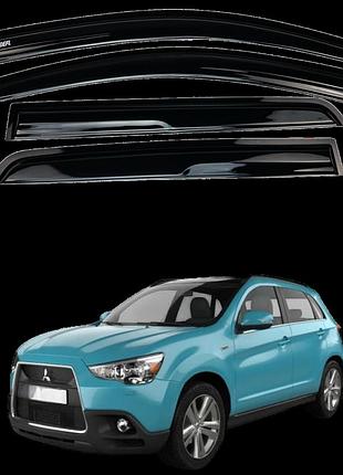 Дефлекторы окон (ветровики) mitsubishi asx 2010- (defl)