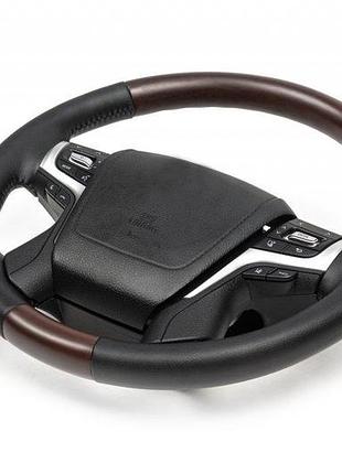 Кермо в зборі (темне дерево) для toyota land cruiser prado 150 2009-2023 рр