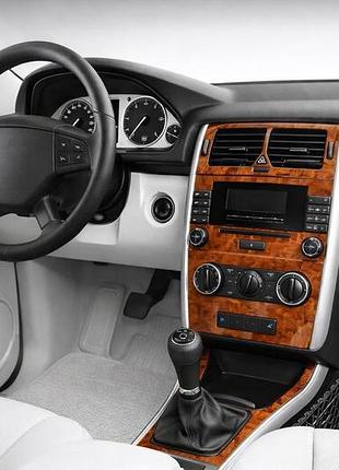 Накладки на панель карбон для mercedes b-class w245 2005-2011 рр