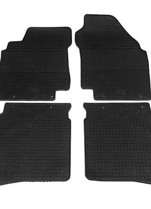 Резиновые коврики (4 шт, polytep) для nissan maxima 2000-2004 гг