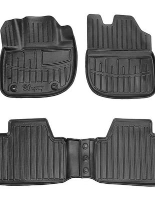 Резиновые коврики stingray 3d (4 шт) для honda enp2