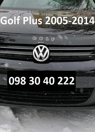 Дефлектор капота volkswagen golf plus 2005-2014