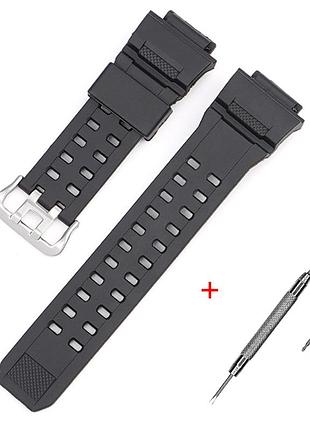 Ремінець для casio g-shock gw-9400/9300 black si
