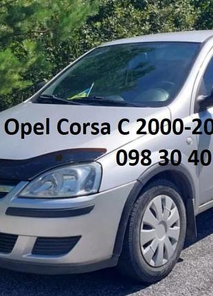 Дефлектор капоту opel corsa с 2000-2007
