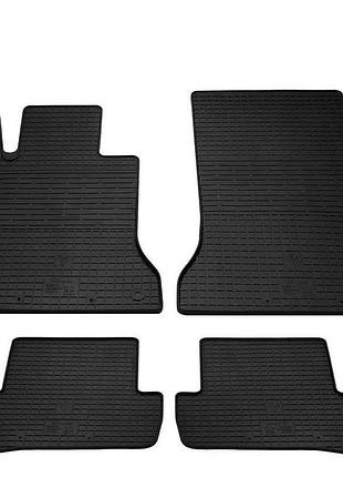 Резиновые коврики (4 шт, stingray premium) для mercedes c-class w204 2007-2015 гг