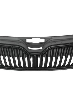 Решетка радиатора skoda rapid 2012-, без хромированного молдинга, avtm, 186416990