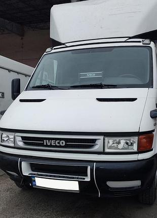 Зимова накладка на решітку глянцева для iveco daily 1999-2006 рр