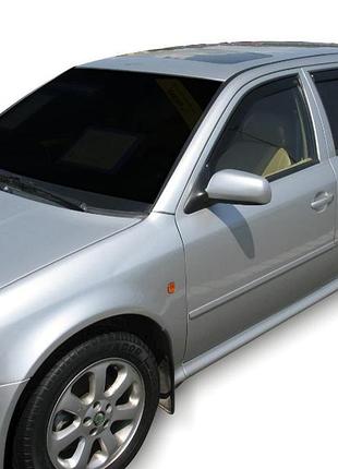 Дефлектори вікон вставні skoda octavia a-4 1996-2010 combi (універсал)