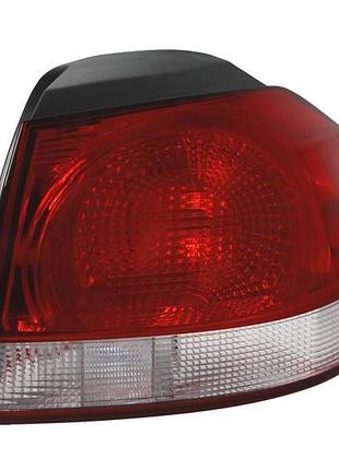 Фонарь задний volkswagen golf 6 2008-2012, правый, наружный, depo, 441-19a1r-ue
