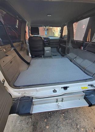 Коврик багажника короткий (eva, серый) для nissan patrol y61 1997-2011 гг