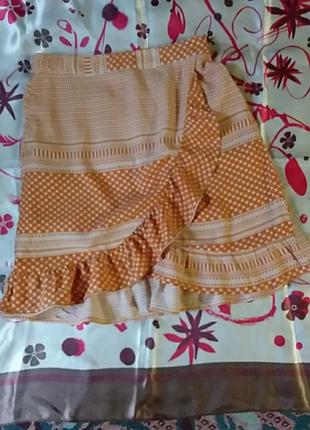 Юбка на запах 9-10 р