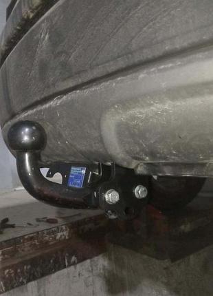 Фаркоп hyundai santa fe 3, 2012-2018 (+ розетка), гак знімається
