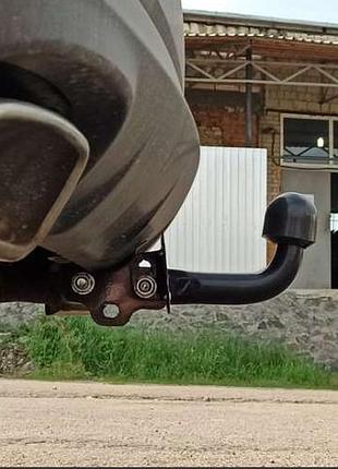 Фаркоп hyundai santa fe 2006-2012 / kia sorento 2009-12 (+ електропакет), гак знімається