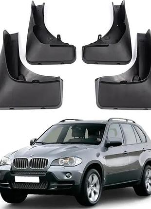 Брызговики bmw x5 e70 2007-2013 для авто з порогами