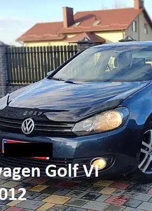 Дефлектор капота volkswagen golf vi 2008-2012