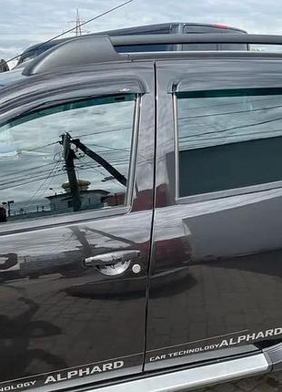 Вітровики (4 шт, hic) для renault duster 2008-2017 рр