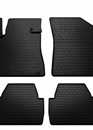 Резиновые коврики sw (4 шт, stingray premium) для peugeot 308 2014-2021 гг