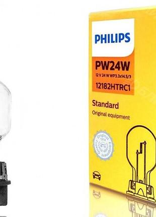 Автолампа pw24w standard 12v 24w wp3,3x14,5/3 (1шт)