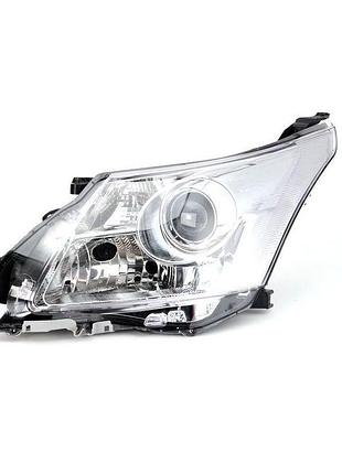 Фара передняя toyota avensis 2009-2011, левая h11/hb3, электрическая регулировка, depo, 212-11p2l-ld-em