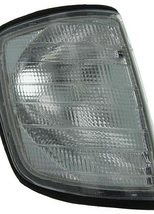 Указатель поворота mercedes-benz c-class w201/190 1982-1993, правый, белый + патрон - лампа, depo, 440-1503r-we-c