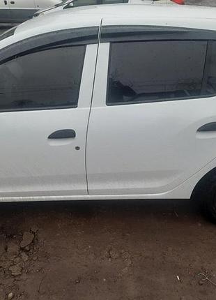 Ветровики на окна (4 шт., sunplex sport) для renault sandero 2013-2022 гг