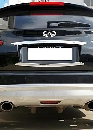 Задняя накладка libao (пластик) для infiniti qx70 2013-2019 гг