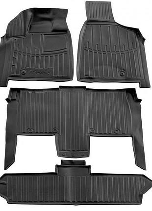3d килимки для dodge grand caravan v (rt) (2008-2020) з бортиками 30 мм (stingray)