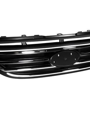 Решетка радиатора kia cerato sd 2006-2009, хромированная/черная, avtm, 184001990