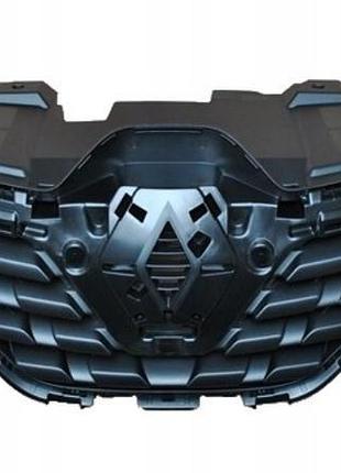 Решетка радиатора renault kadjar 2016-2018, черная, avtm, 185641990