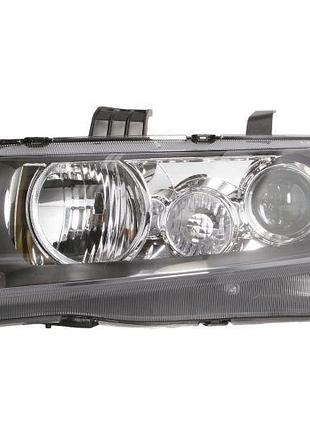 Фара передняя honda accord 7 2005-2008, правая h1/h1, электрическая регулировка, черная рамка, depo, 217-1162r-ldem2