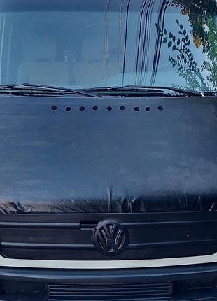 Зимняя накладка на решетку радиатора глянцевая для volkswagen lt 1995-2006 гг