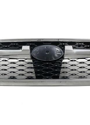 Решетка радиатора subaru legacy 2012-2014, черная, с хромированным молдингом, avtm, 186714990