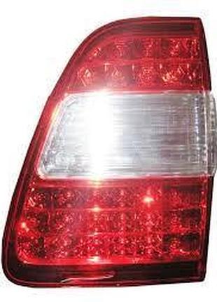 Фонарь задний toyota land cruiser 100 2005-2007, правый, внутренний led, depo, 212-1327r-a