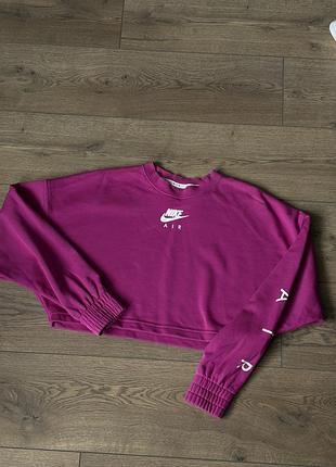 Кофта вкорочена nike air жіноча