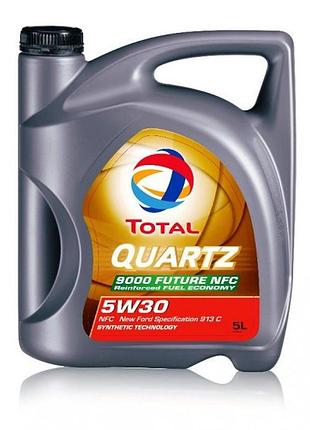 Моторное масло total quartz 9000 future nfc 5w-30, 5л total 183199