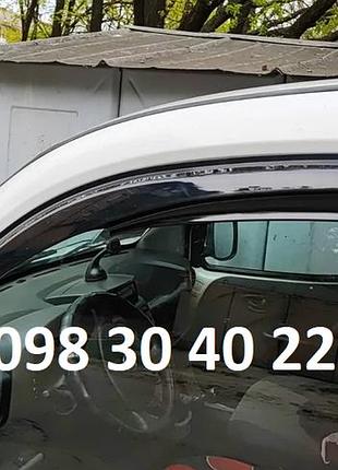 Вітровики fiat doblo i 2000-2010 (скотч)