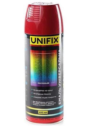 Фарба червона насичена (оксид) 400ml "unifix" ral3009 (951019) (12шт/уп)
