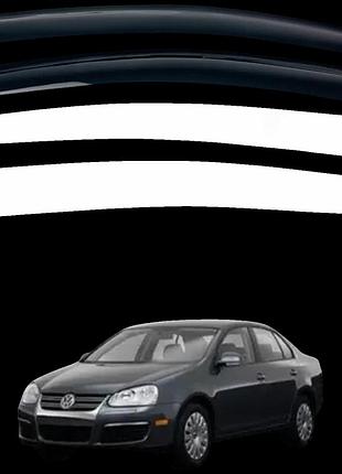 Дефлектори вікон (вітровики) volkswagen jetta v sportwagen 2006-2011 передні (defl)