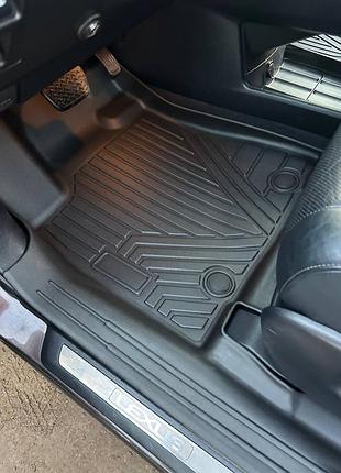 Гумові килимки niken luxury 3d (3 шт) для lexus rx 2009-2015 рр