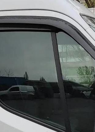 Вітровики opel movano 2010-> (скотч), 2 шт