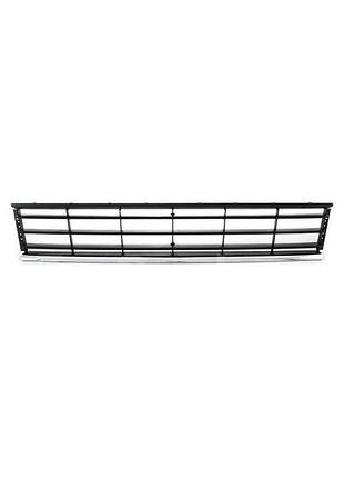 Решетка бампера volkswagen passat b7 2011-2015, средняя, с хром молдингом, avtm, 3aa853671a9b9, 7423 910