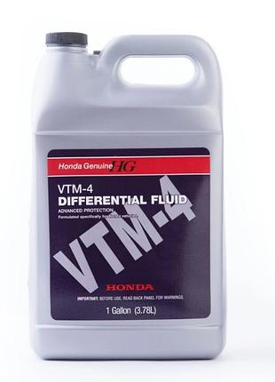 Трансмиссионное масло honda ultra vtm-4f, 3,784л honda 082009003