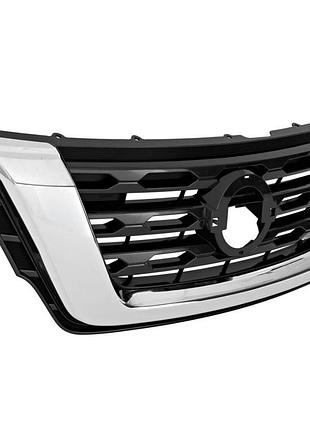 Решетка радиатора nissan pathfinder 2017-2021, черная/хромированная, avtm, 185060990