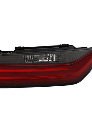 Фонарь задний honda cr-v 2017-2020, левый (led, на крышку багажника, темный, depo, 317-1345l-asn