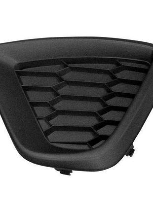Решетка бампера mazda cx-5 2012-2015, без отв. п/тум., левая, avtm, kd4550c21, 184421915