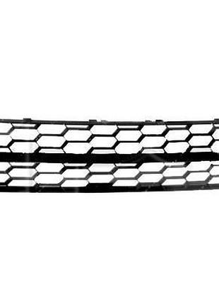 Решетка бампера skoda octavia a7 2013-2017, средняя, avtm, 5e08536779b9, 6415 923