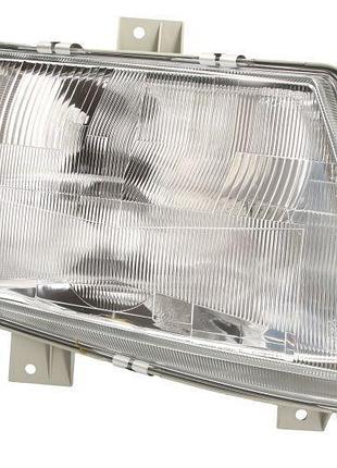 Фара передняя mercedes-benz vito w638 1995-2003, правая h4/h1, механическая регулировка, depo, 440-1119r-ld-e
