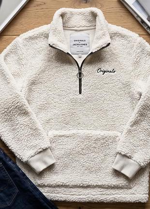 Чоловіча толстовка-тедді jack & jones originals розмір m
